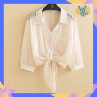 Áo Khoác Voan Mỏng Chống Nắng Thiết Kế Mới Thời Trang Mùa Hè