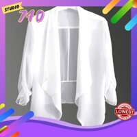Áo Khoác Voan Mỏng Dáng Ngắn Thiết Kế Mới Thời Trang Dành Cho Mùa Xuân Hè