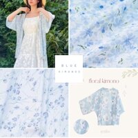 Áo khoác voan mỏng đi biển mùa hè, áo khoác nữ nhẹ nhàng oversize nhiều hoạ tiết