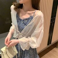 Áo khoác voan mỏng nữ lụa băng mùa hè