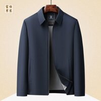 Áo Khoác Xuân Thu 2025 Phong Cách Mới Ve Áo Trung Niên Áo Khoác Kinh Doanh Người Cao Tuổi Trung Niên Thường Ngày Bố Nam Hành Chính Áo Khoác zy25313