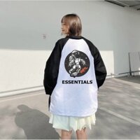 Áo khoát Dù ESSENTIALS PHI HÀNH GIA Unisex Ulzzang 2 lớp phối màu 2 size Nam Nữ H008