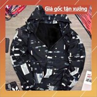 Áo khoát gió vải dày 2 lớp caro 3D cao cấp-A507-Áo khoác nam nữ cặp đôi unisex Áo khoát gió dù 2 lớp chống nắng