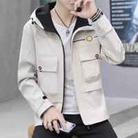 Áo Khoát Kaki Cao Cấp màu Kem  MURAD FASHION MS101