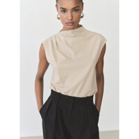 áo khoét nách kiểu nữ mango sang trong