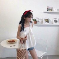 Áo kiểu 2 dây babydoll