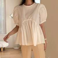 Áo Kiểu Baby Doll Cột Dây Thân Sau