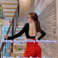Áo kiểu hở lưng
