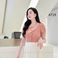 ÁO KIỂU NƠ XÉO K238 XINH XẮN DỄ THƯƠNG ĐỦ SIZE S-5XL CHO CHỊ EM THOẢI MÁI CHỌN LỰA