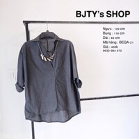 ÁO KIỂU NỮ BIG SIZE 60KG ĐẾN 75KG - ÁO KIỂU NỮ SIZE LỚN - QUẦN ÁO BIG SIZE CHO NGƯỜI MẬP BÉO - BJTY SHOP BIG SIZE