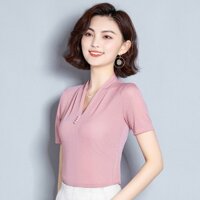 Áo kiểu nữ kim sa sang trọng A0213