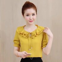 Áo Kiểu nữ Tay ngắn cổ Bèo Xinh Xắn