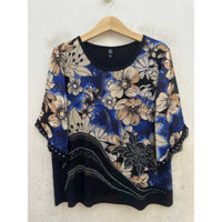 Áo Kiểu Nữ Thiết Kế Chất Mango Mềm Mát Free size 52-65kg