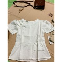 Áo kiểu phong cách hàn quốc vintage