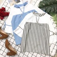 Áo kiểu tay lỡ dễ thương