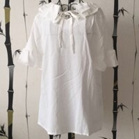 Áo kiểu thắt nơ cổ