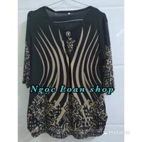 Áo kiểu trung niên voan lưới