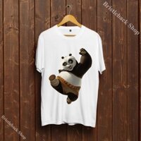 Áo Kung Fu Panda Unisex Cotton cá tính thời trang thoáng mát năng động U4KFP005