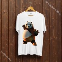 Áo Kung Fu Panda Unisex đẹp ngắn tay cực chất cute dễ thương I8KFP002