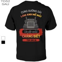 Áo lái xe cung đường dài làm anh mê mãi lúc mệt nhoài chẳng biết tựa vào ai TD52