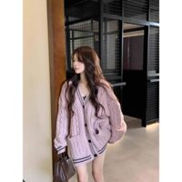 Áo Len Áo Khoác Thiết Kế Mới Áo Len Dệt Kim Mẫu Mới Thu Đông Áo Đẹp Thu Đông Cho Học Sinh