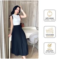 Áo len ba lỗ cổ tròn cao cấp  FIANCA NERA [ Made in Viet Nam]