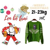 Áo Len Bé Trai Vô Cùng Ấm Áp, Đáng Yêu 21-23 kg