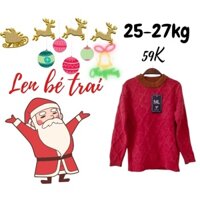 Áo Len Bé Trai Vô Cùng Đáng Yêu 25-29 kg