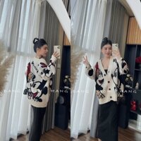 Áo len bông xù hình cao cấp mới về