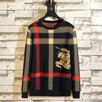 Áo Len Burberry2052 Nam Hợp Thời Trang Đẹp Trai Cổ Tròn Áo Len Mỏng