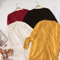 ÁO LEN CADIGAN, ÁO LEN NỮ DÁNG DÀI, ÁO KHOÁC LEN