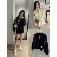 Ao len cadigan thom.e brown siêu xinh cực hot mẫu mới 2025 TĐ33 zxcv