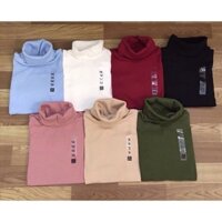 Áo len cao cổ uni