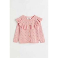 Áo len cardigan hồng HM H&M_hàng chính hãng authentic