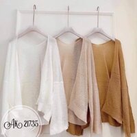 Áo len cardigan mỏng