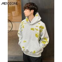 Áo len cardigan nam phiên bản Hàn Quốc theo xu hướng áo khoác sáng tạo họa tiết rêu đơn giản