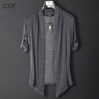 Áo len Cardigan nam trung dài phong cách Hàn Quốc Áo khoác dài tay hợp thời trang Áo len hàng đầu