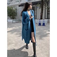 Áo len cardigan nữ dáng dài H2