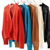 Áo Len Cardigan Uniqlo Mắt Lưới