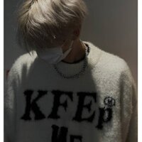 Áo len Cashmere giả chồn nam chất lượng cao mơ ước hợp thời trang hàng đầu đơn giản