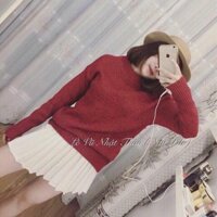 Áo len cổ 3 phân