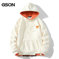 Áo len có mũ trùm đầu nam, Áo khoác mùa xuân thu hợp thời trang Áo khoác mùa thu đông Ins，áo đông nam，áo hoddie nam form rộng，style hàn quốc，áo len nam，màu xanh lam，đen，trắng，xám，kaki