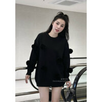 Áo len cục bông siêu xinh