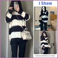 Áo Len Dài Tay Cổ Tròn Thiết Kế Mới Thời Trang Mùa Thu Đông Theo Phong Cách Hàn Quốc áo sweater áo len sọc