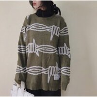 áo len đan form rộng