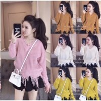 Áo len dây tua rua A20