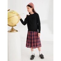 Áo len dệt kim khoét vai