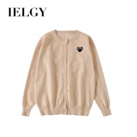 Áo len dệt kim mỏng dài tay IELGY