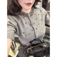 Áo len đính đá za ra [ Về sẵn ]