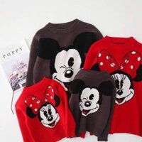 Áo len đôi Mickey ( Liên hệ trước với shop )